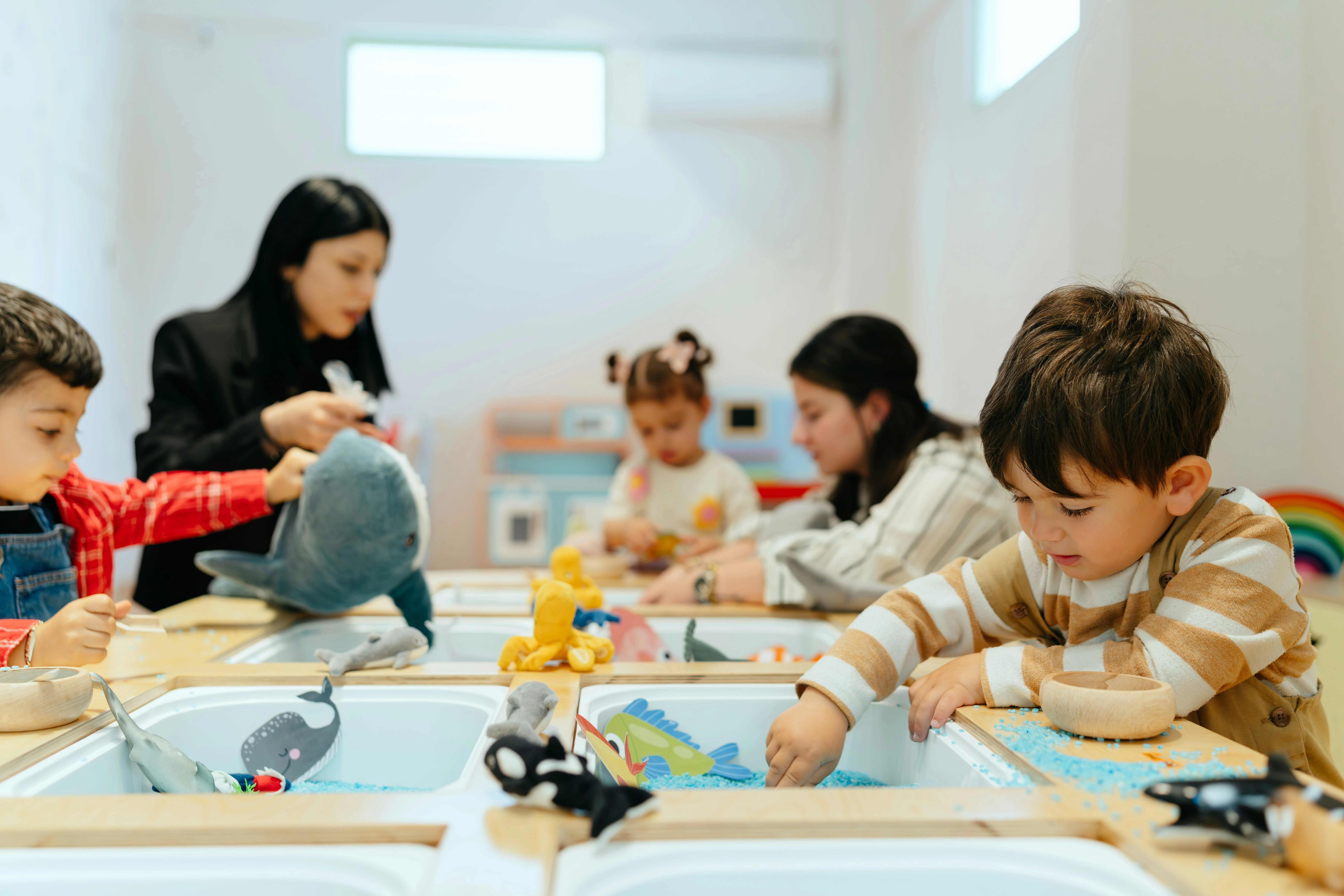 kids at a preschool in madison WI