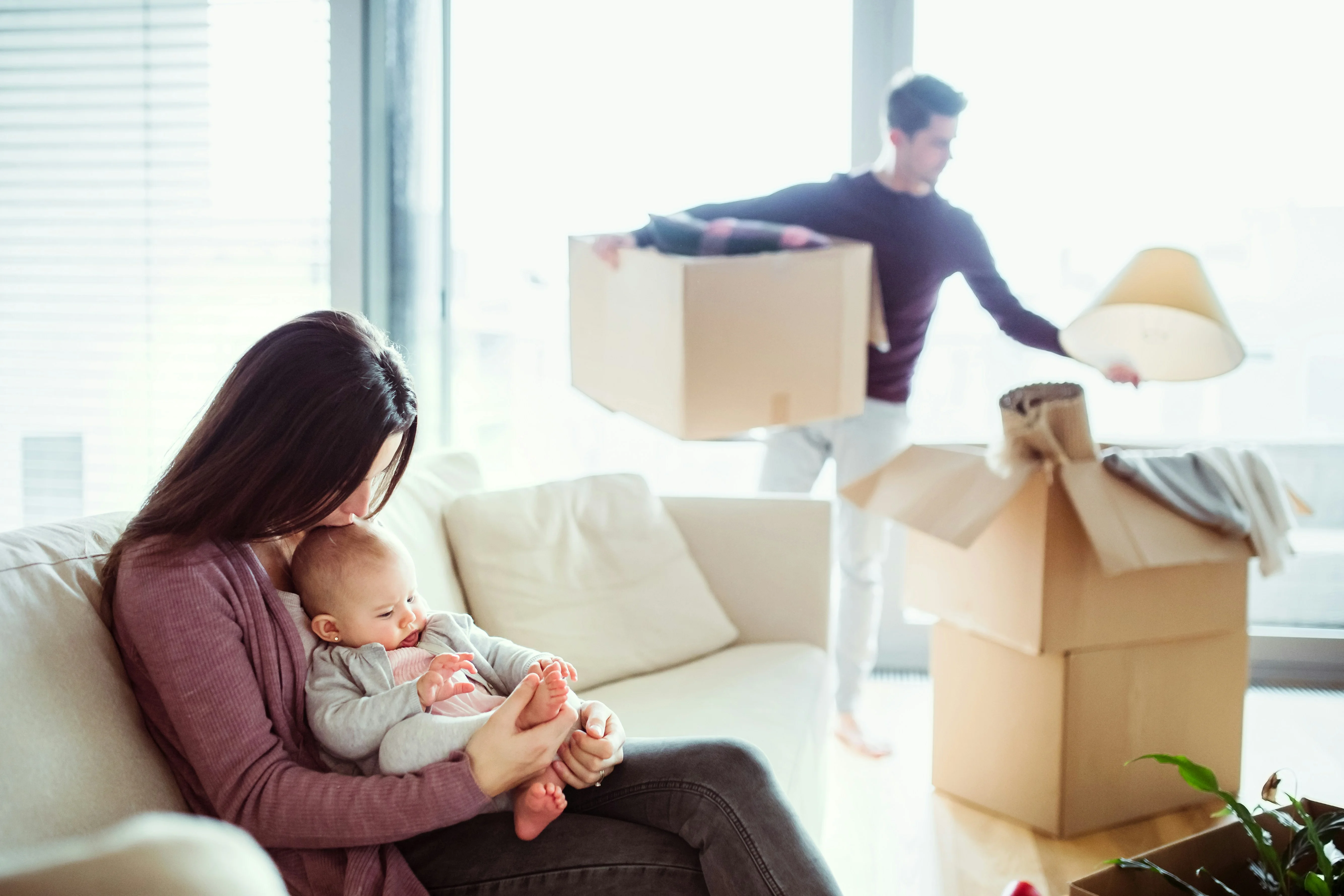 Moving with a newborn